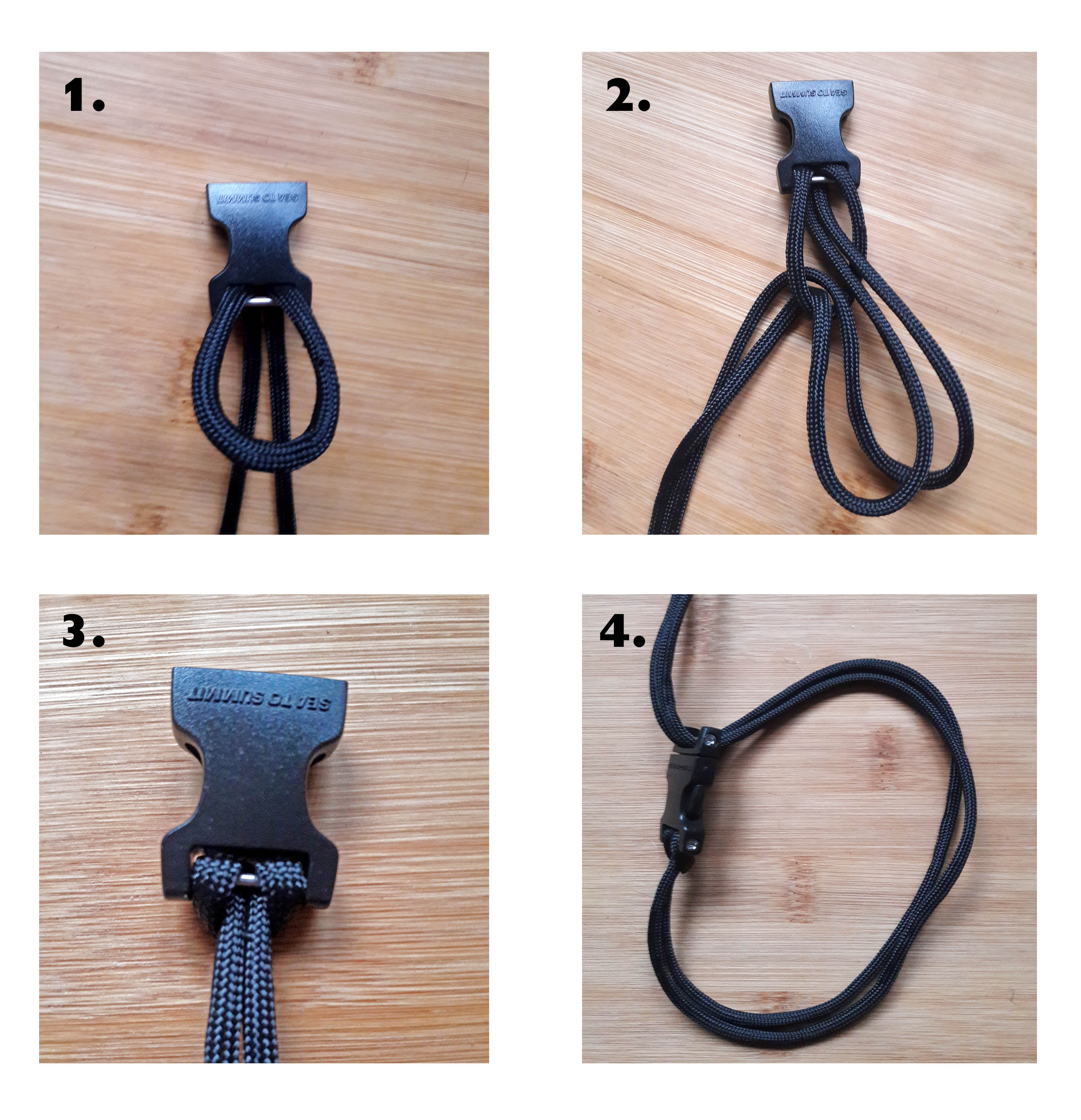 Paracord Armbänder schnell und einfach selber machen